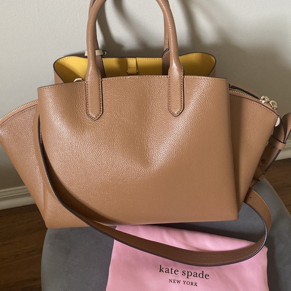 Kate Spade Beige/Camel Bag - Picture 7 of 16